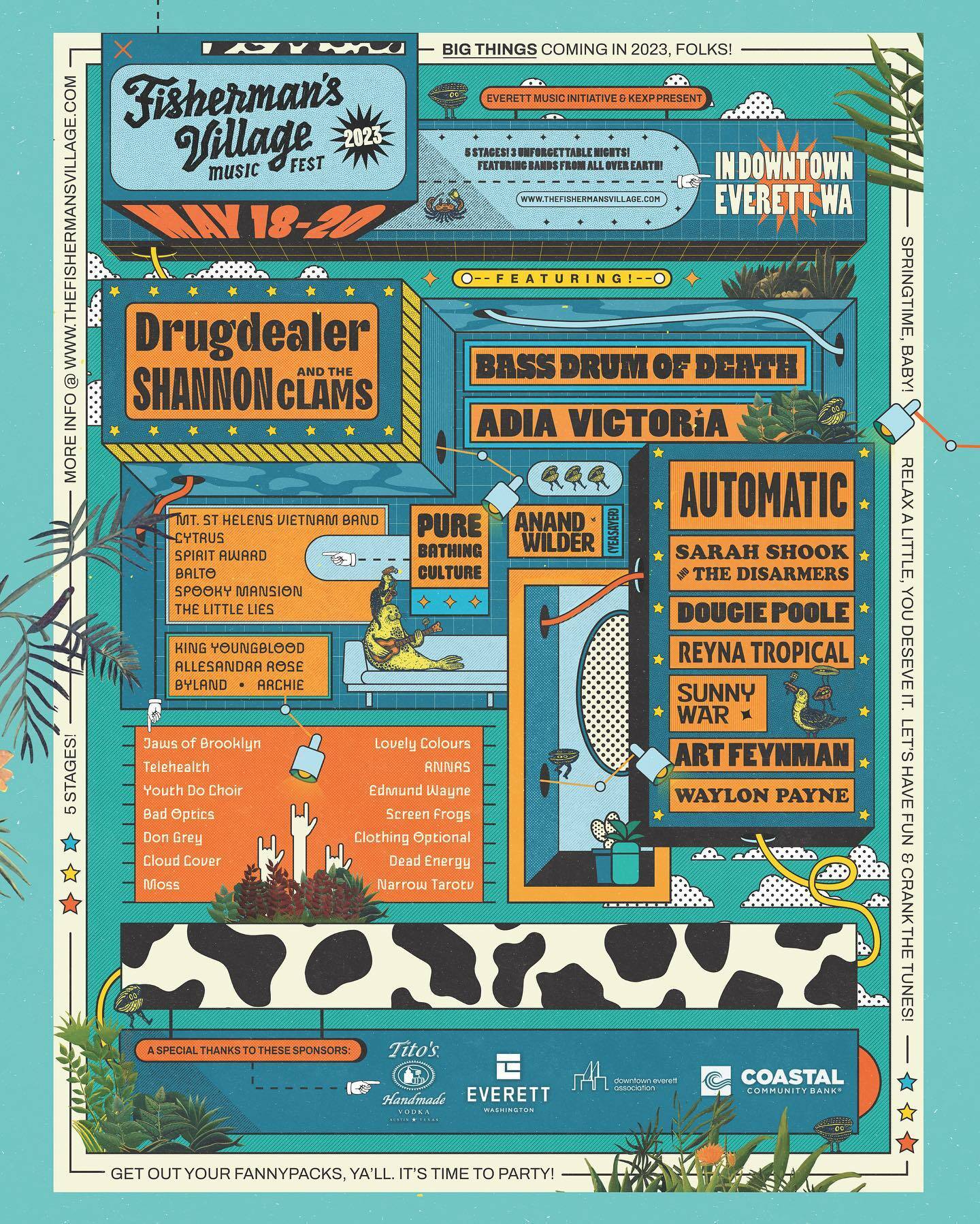 Fisherman’s Village fest lineup 10th year brings new space, new faces