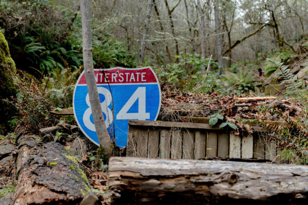 Signs and decorations line the trails at the Black Diamond RC Ranch. (Roseburg News-Review)
