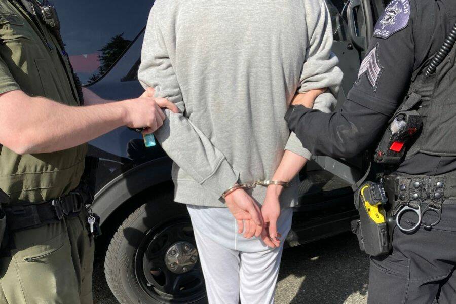 A Lake Stevens man was arrested on multiple counts of property crimes on Thursday, in Snohomish. (Snohomish County Sheriff’s Office)