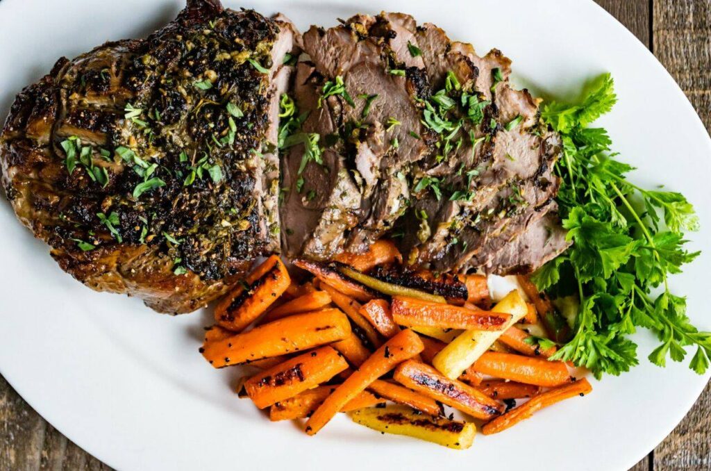 Celebrate St. Patrick’s Day with this leg of lamb. (Rose McAvoy)
