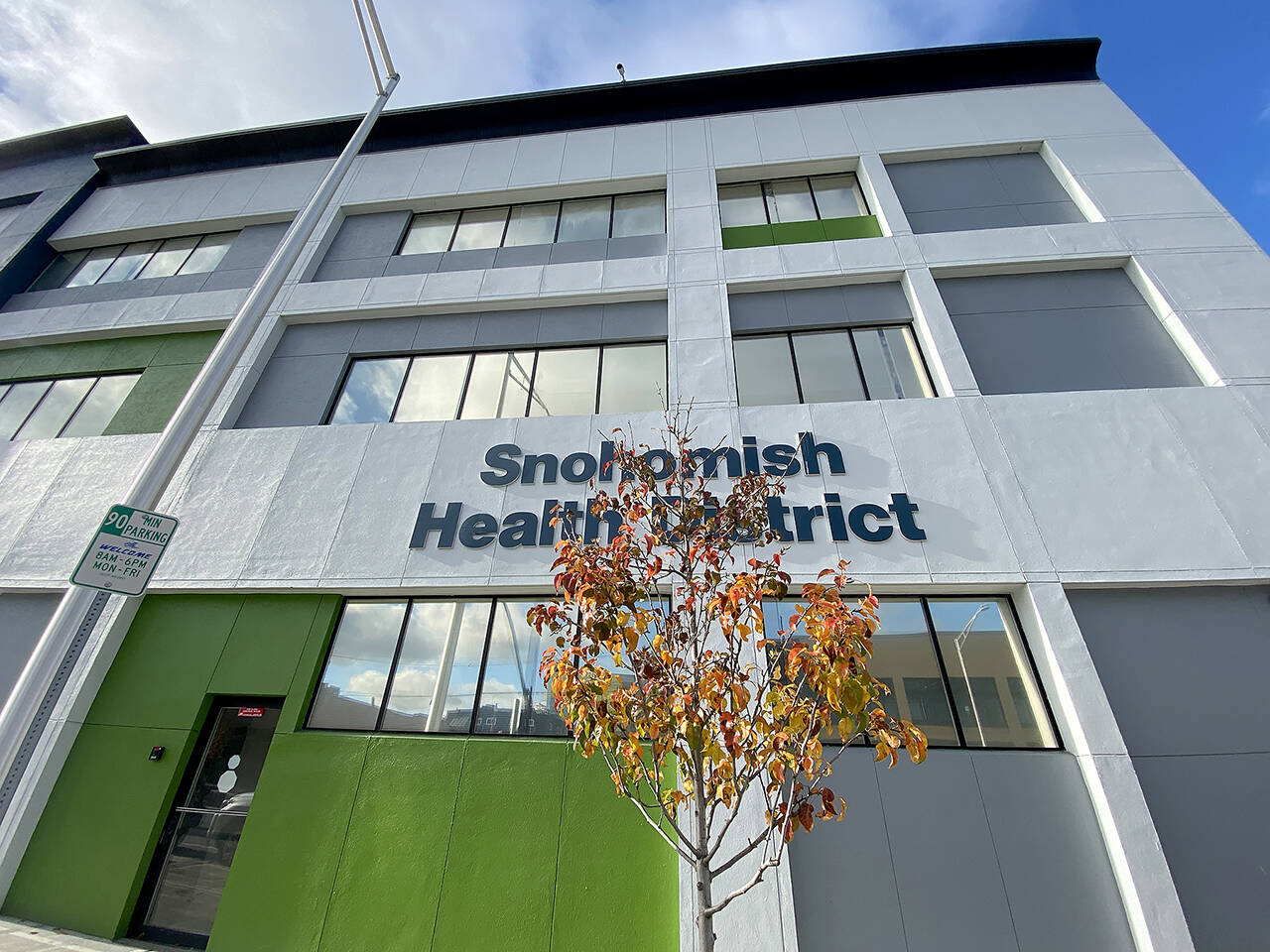 The Snohomish Health District building in Everett. (Sue Misao / The Herald)