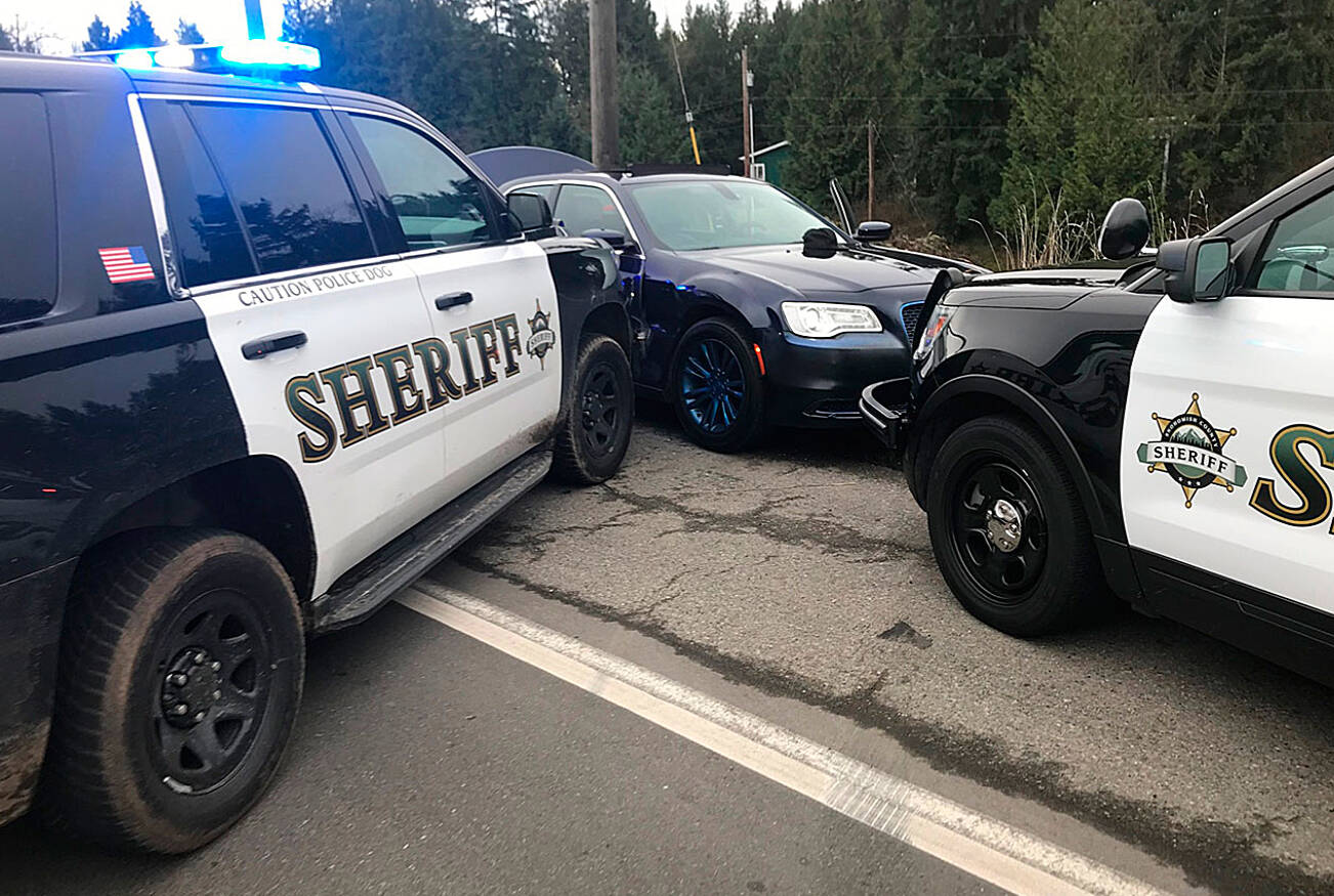A man led police on a high speed chase through north Snohomish County on Thursday, Dec. 10, 2020.   (Snohomish County Sheriff's Office)