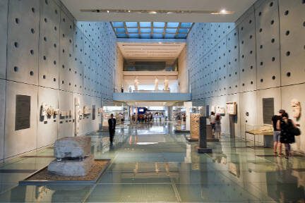 The Acropolis Museum shows off treasures from the Parthenon but is missing the famous marble panels housed in the British Museum. (Rick Steves’ Europe)