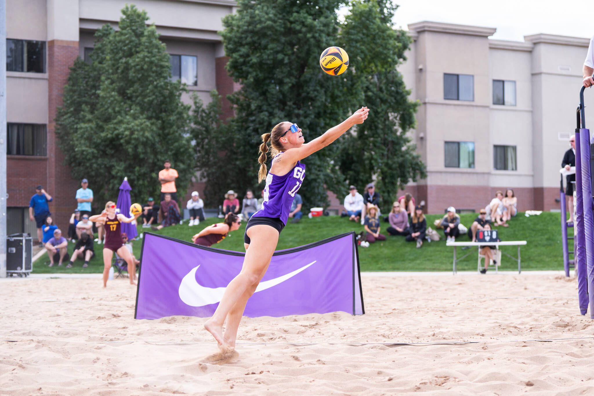 Grand Canyon beach volleyball player Allison Hansen. (Photo provided by Grand Canyon University)