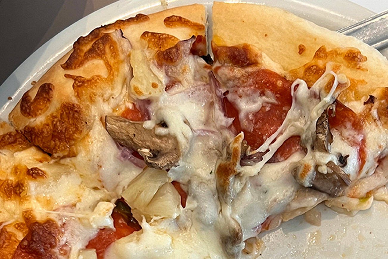 Pizza from Cristiano’s Pizza
