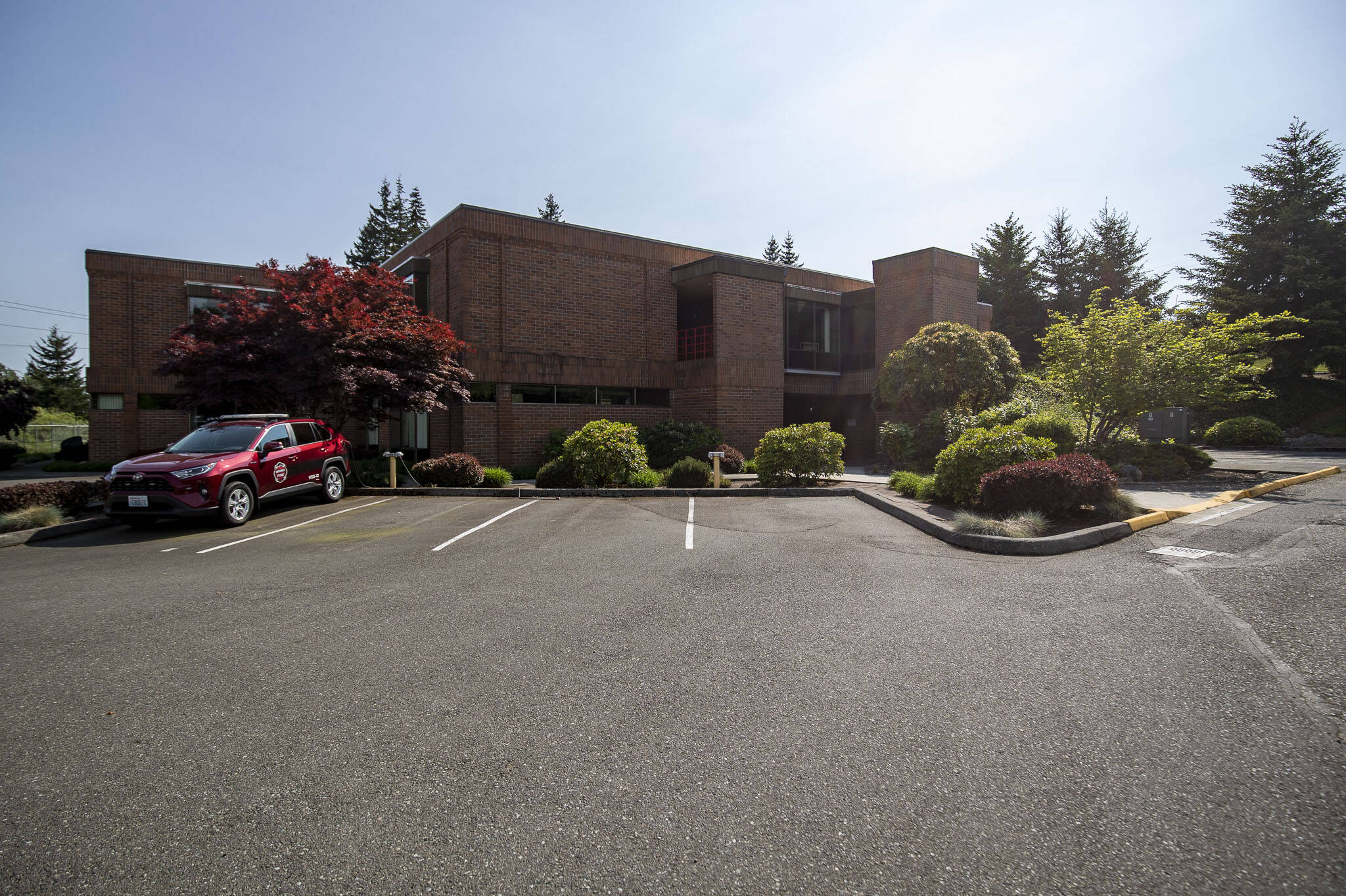 South County Fire headquarters in Everett, Washington on Thursday, May 18, 2023. (Annie Barker / The Herald)