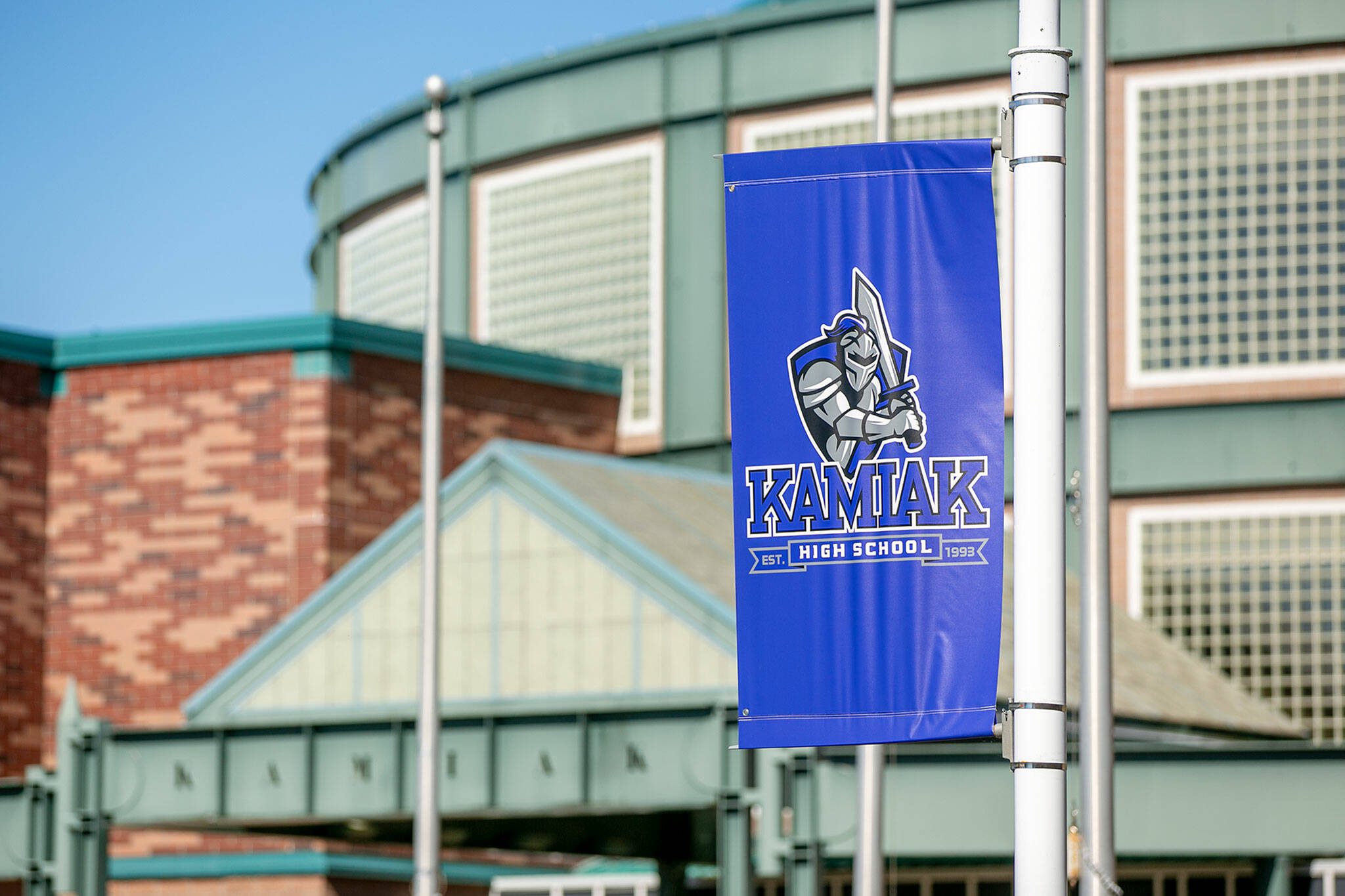 Kamiak High School on Friday, July 8, 2022, in Mukilteo, Washington. (Ryan Berry / The Herald)
