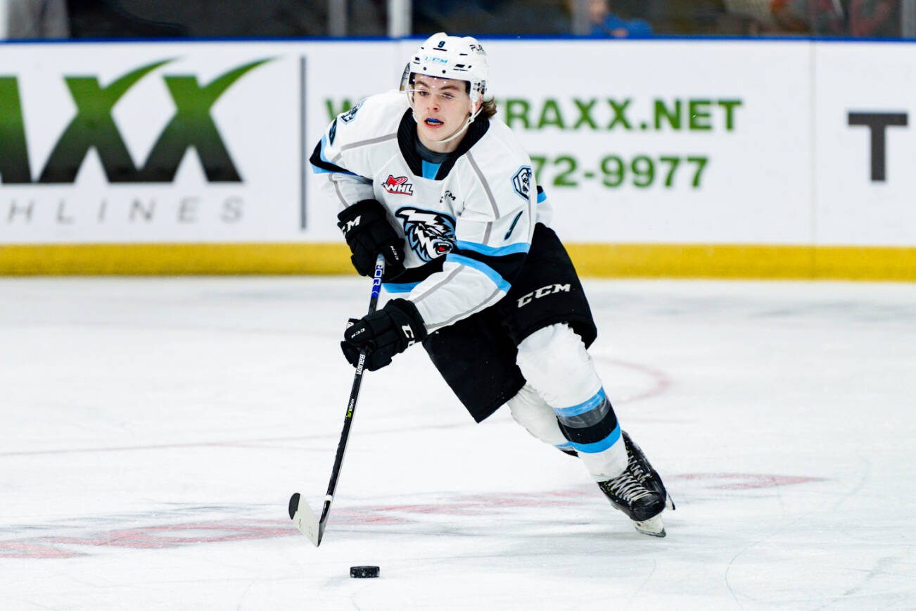 Zach Benson is having a fantastic season with the WHL's Winnipeg Ice. (Erica Perreaux photo)