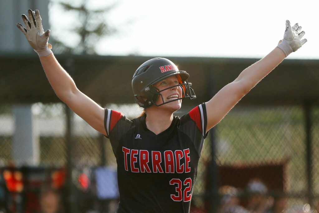 Mountlake Terrace’s Cameron Dunn (Ryan Berry / The Herald)
