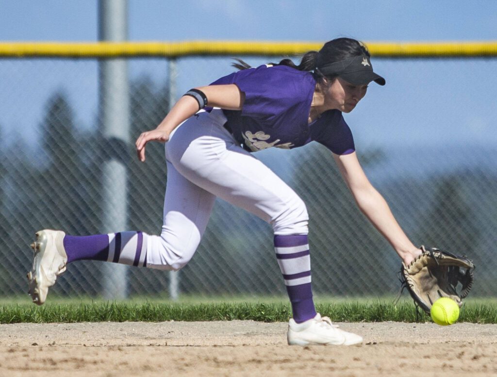 Lake Stevens’ Haylee Kim (Olivia Vanni / The Herald)
