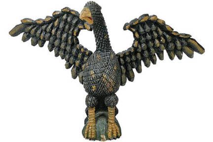 Folk art is an important part of American history. American symbols, especially eagles, are favorite subjects, like this wooden sculpture attributed to artist Wilhelm Schimmel.