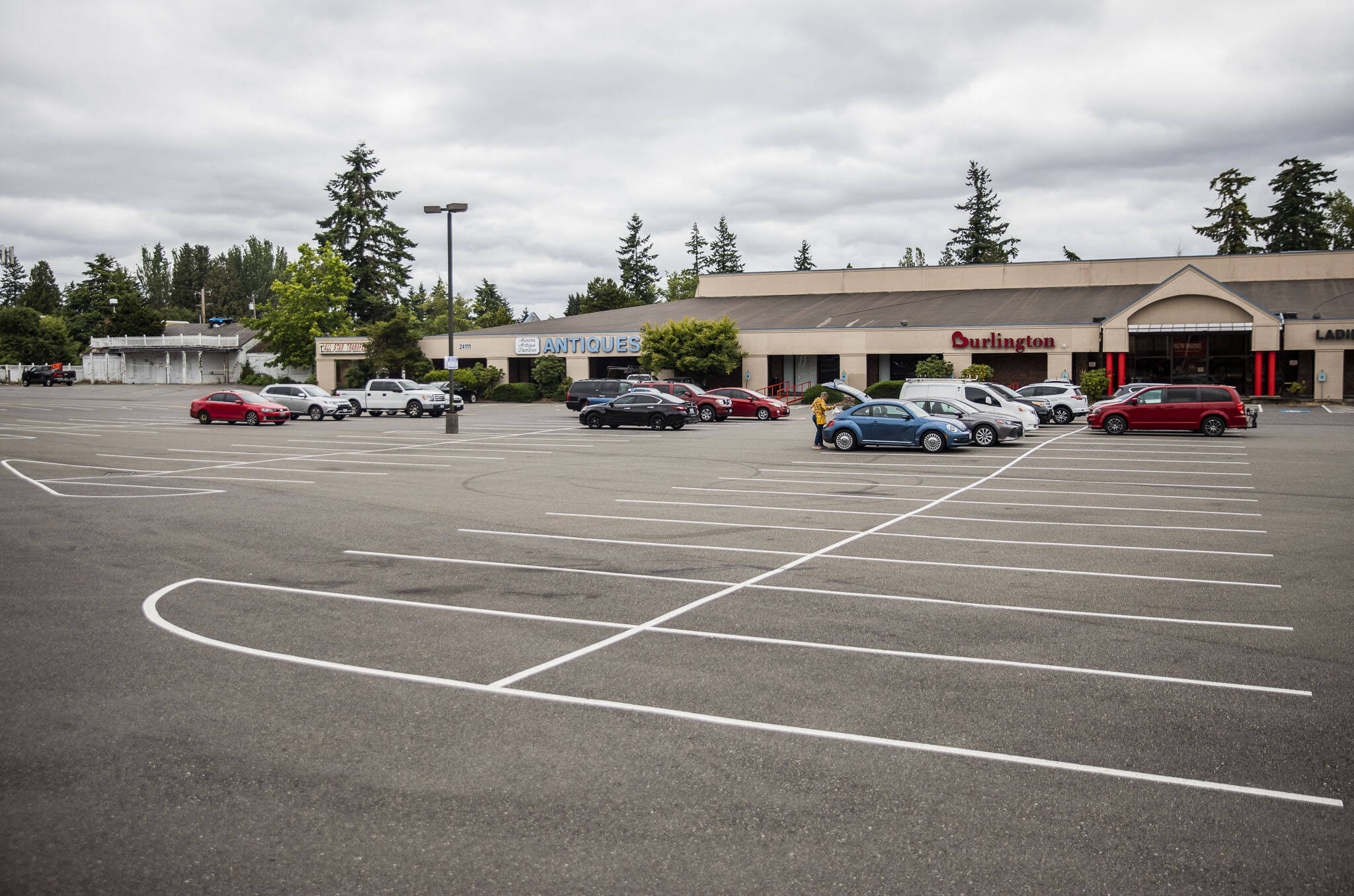 A 10-acre parcel off of Highway 99, between 240th and 242nd Street Southwest that the city of Edmonds is currently in the process of acquiring on Monday, July 10, 2023 in Edmonds, Washington. (Olivia Vanni / The Herald)