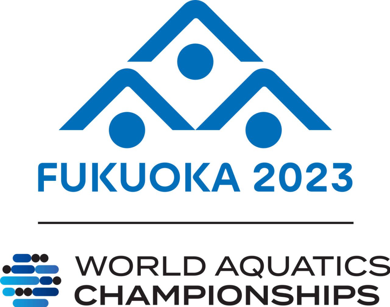 2023 World Aquatics Championships logo.
