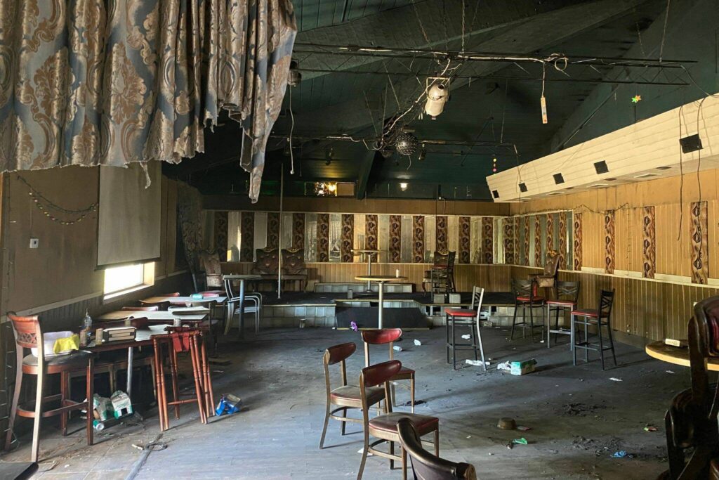 Inside the former ReMyx’d Restaurant and Bar on Wednesday, July 26, 2023 in Arlington, Washington. (Jonathan Tall / The Herald)
