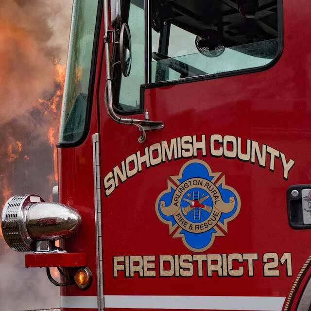 Arlington Fire Department truck (Snohomish County Fire District 21)