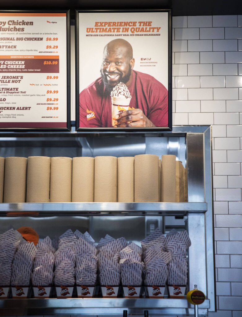 Inside the new Big Chicken on Thursday, Aug. 10, 2023 in Mukilteo, Washington. (Olivia Vanni / The Herald)
