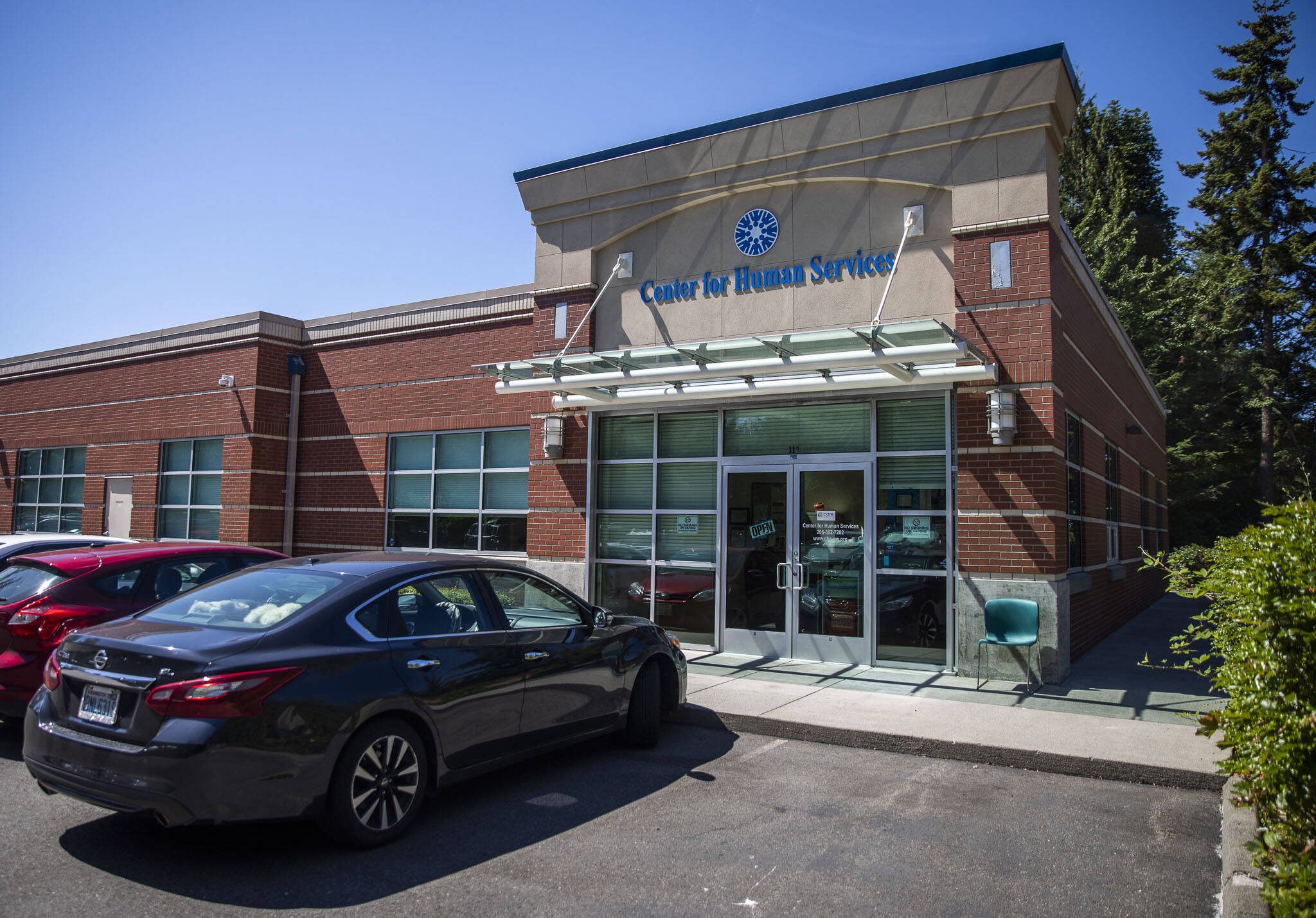 The current location of Center for Human Services on Tuesday, Aug. 15, 2023 in Everett, Washington. (Olivia Vanni / The Herald)