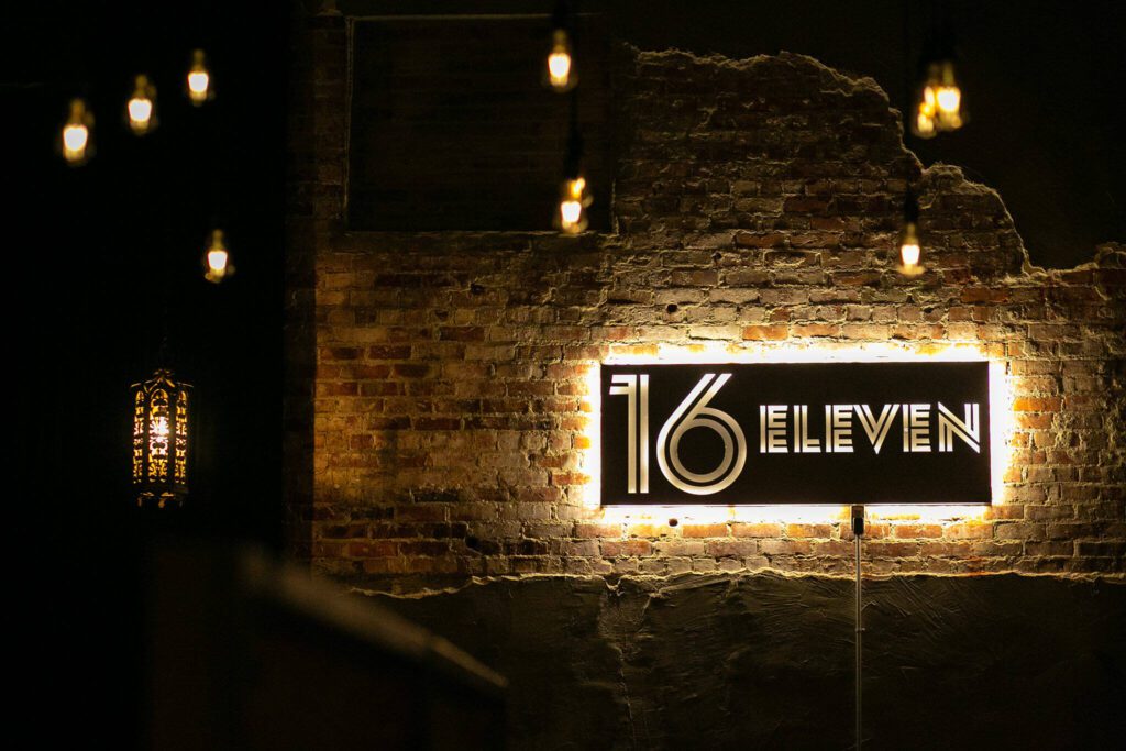 Recently-opened 16Eleven on Wednesday, August 23, 2023, in downtown Everett, Washington. (Ryan Berry / The Herald)
