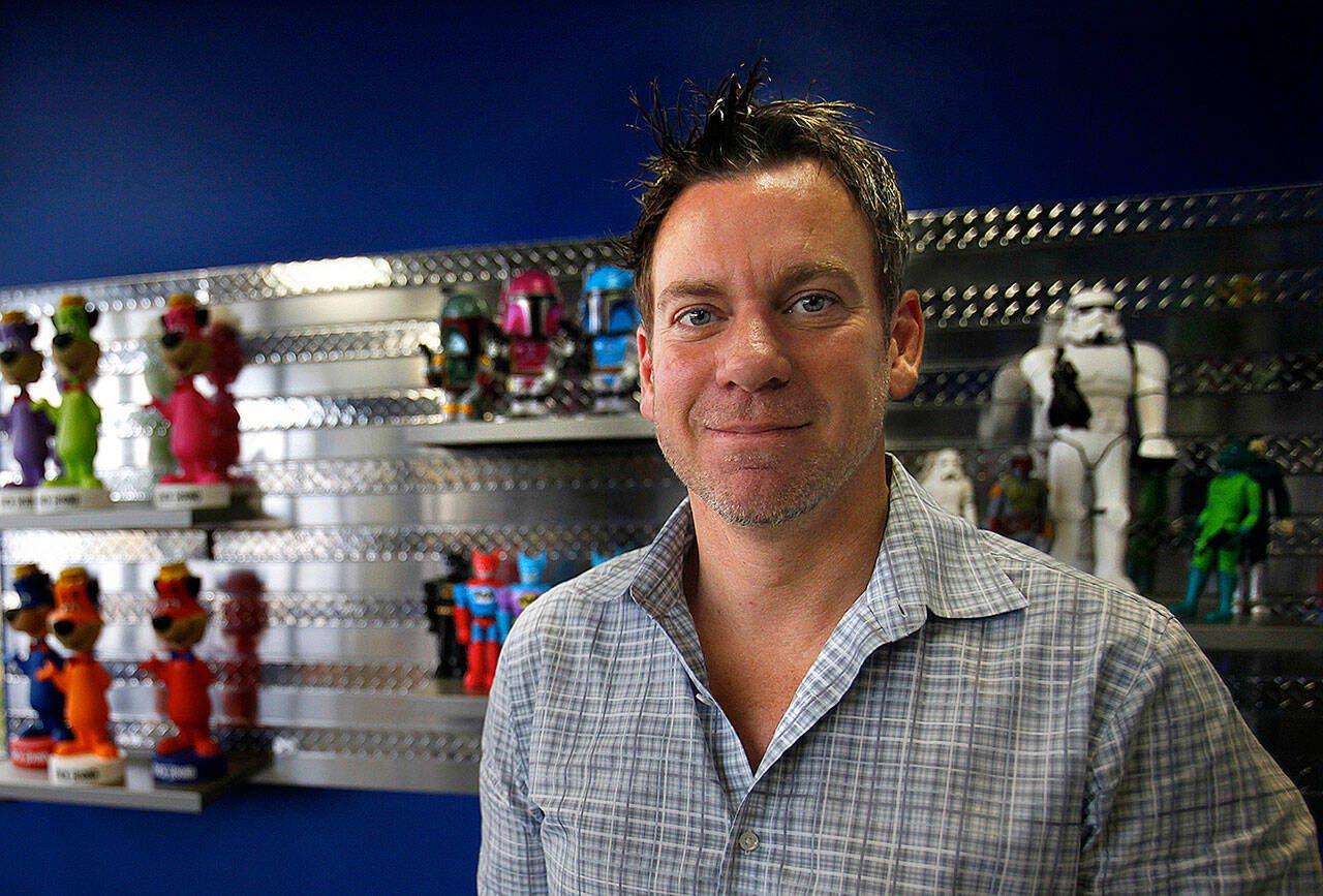 Brian Mariotti, Funko’s former CEO, on Oct. 23, 2012. (Dan Bates / The Herald)