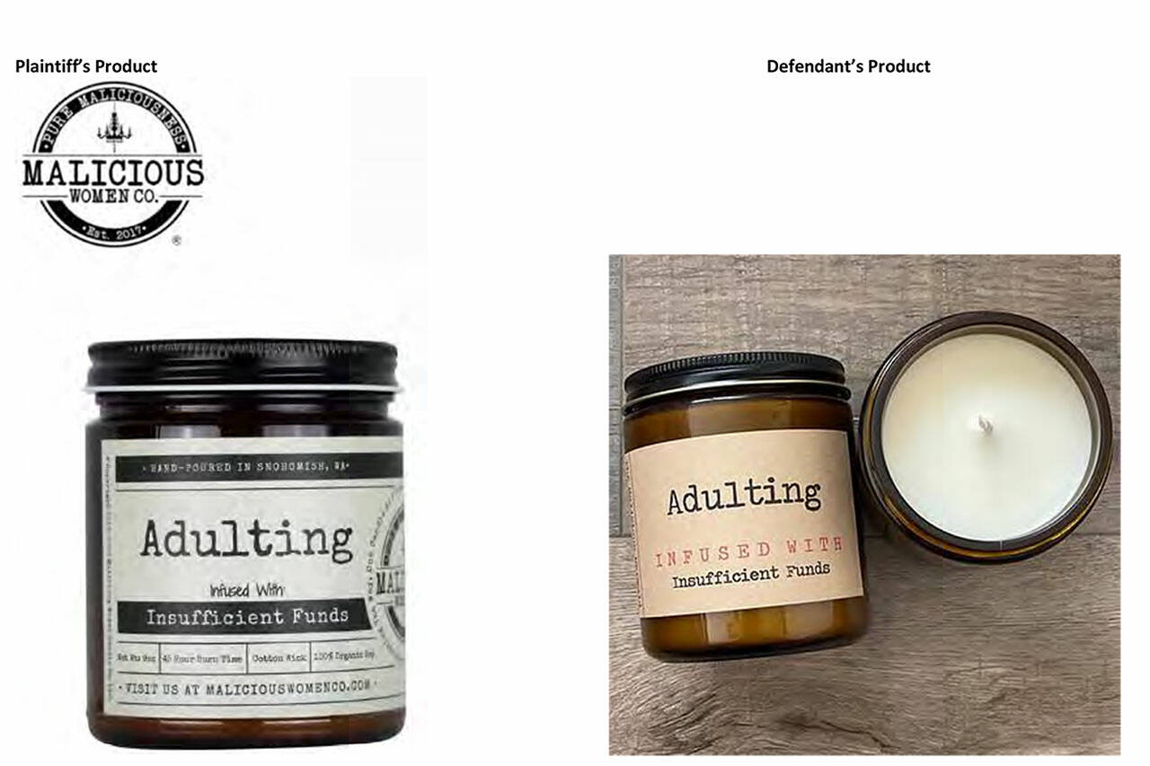 Malicious women candle co sales