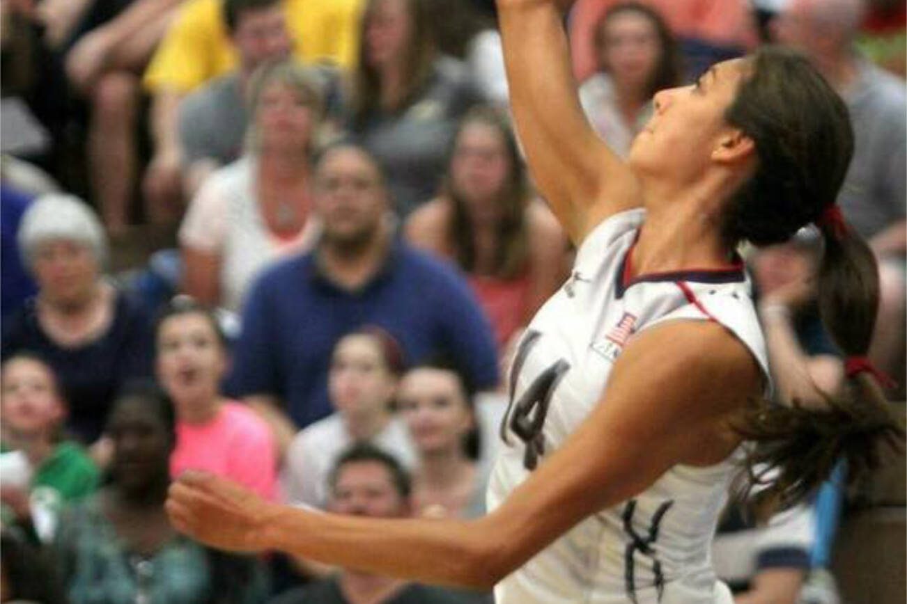 Kylin Munoz was named the 2008 Washington Gatorade Volleyball Player of the Year after her senior season at Monroe. (County Sports Hall of Fame photo)