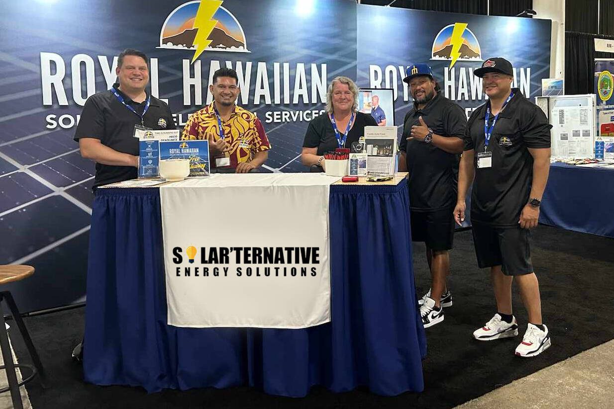 Frank Mesa and the Solar’ternative team were recently in Hawaii to support their sister company, customizing solar energy systems with a built-in battery and generator that can operate the whole home or just one room.