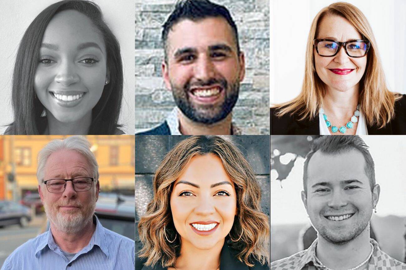 Top row (L-R): Tiana Armstrong, Jeremiah Campbell, Melanie Ryan. Bottom row (L-R) Chuck Whitfield, Jennifer Bumpus, Andrew Fegler