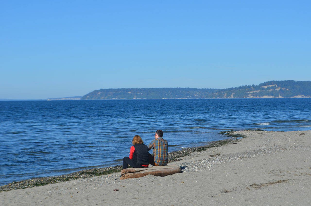 The project also improved public access to Meadowdale Beach. A new park shelter and footbridge were built as well. (Jordan Hansen / The Herald)