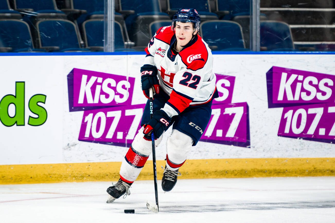 The Everett Silvertips acquired forward Hayden Smith from the Lethbridge Hurricanes in a trade last week. (Erica Perreaux)