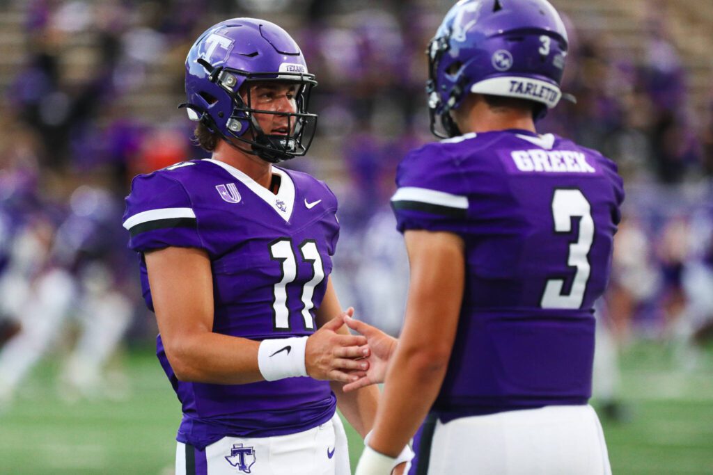 Victor Gabalis led Archbishop Murphy to two state playoff appearances as a starter before embarking on a long and bumpy journey as an NCAA Division I quarterback. (Tarleton State athletics)
