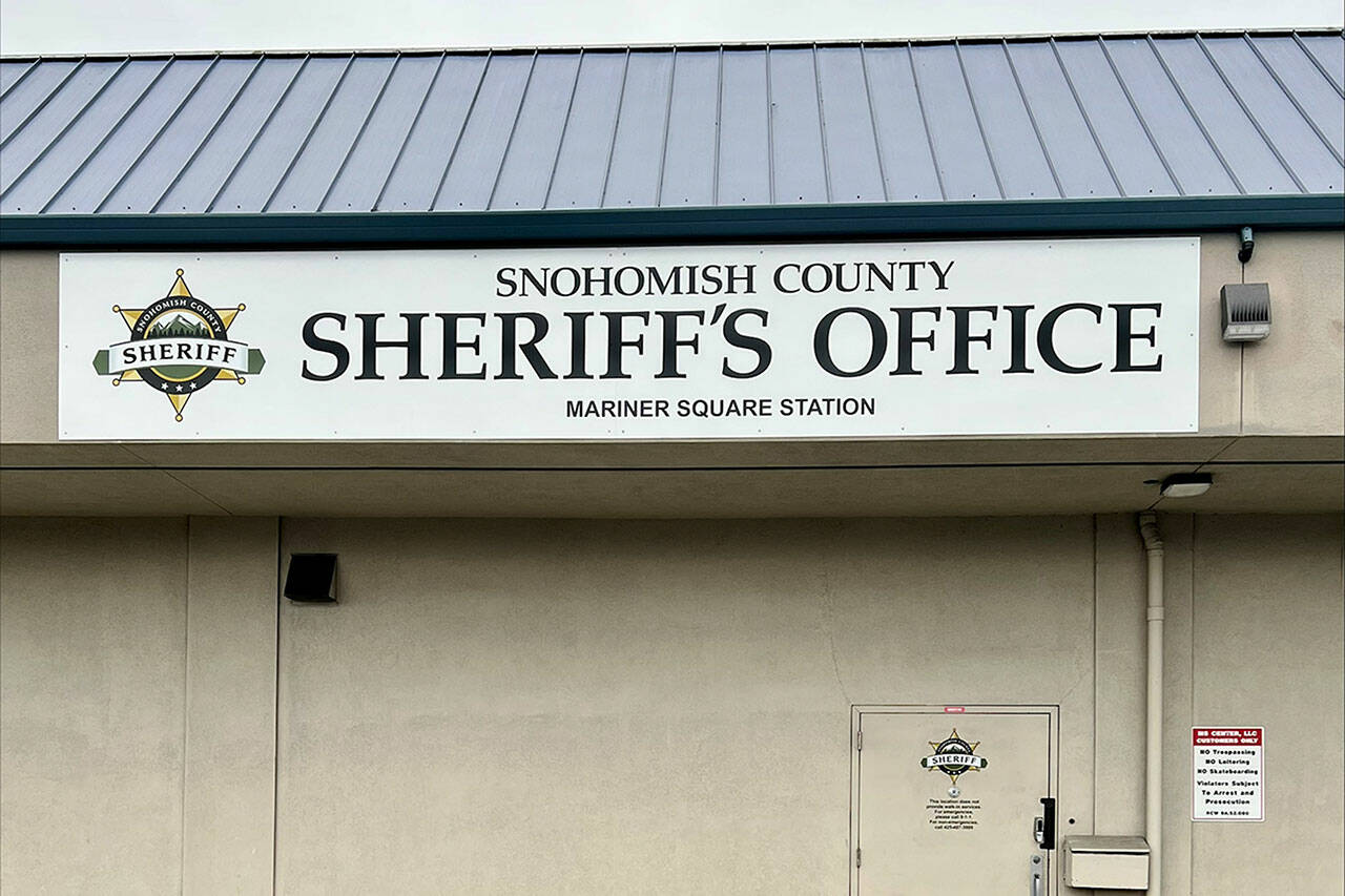 The Snohomish County Sheriff’s Office is opening a new office at the Mariner Square Substation in south Snohomish County. (Snohomish County Sheriff’s Office)