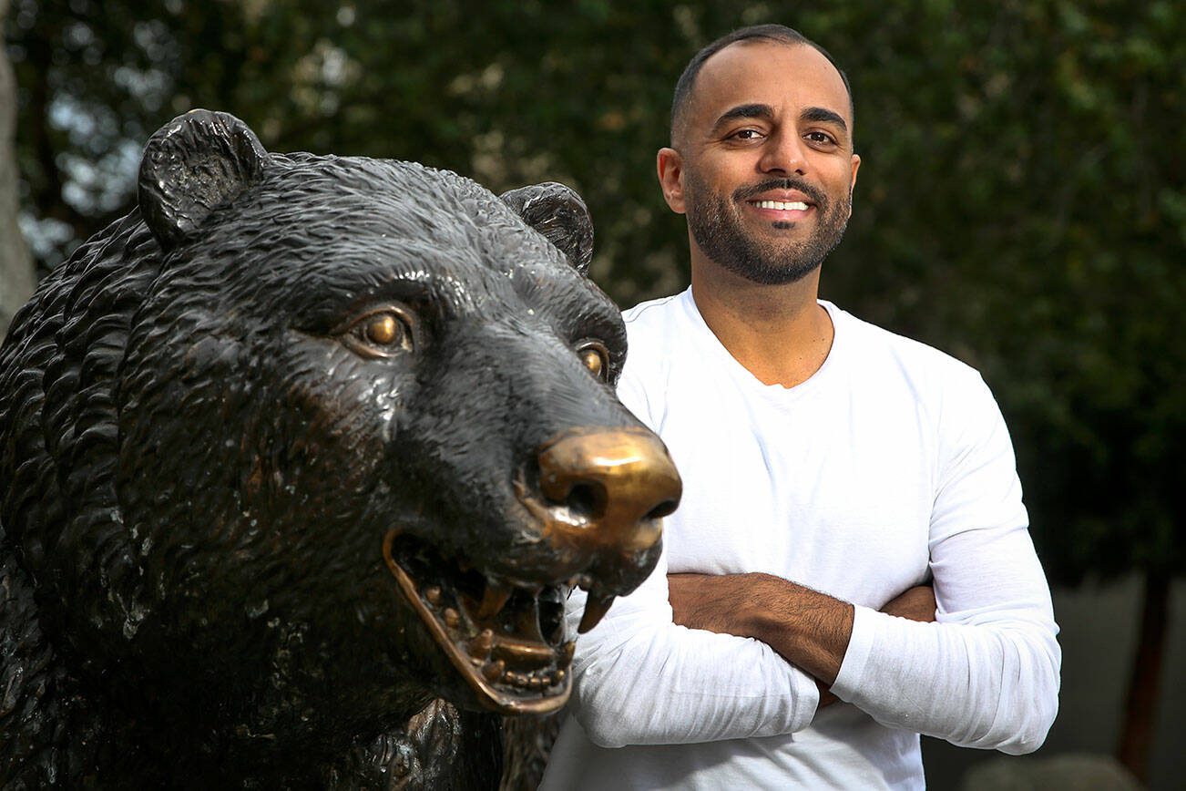 Pabail Sidhu, Cascade High School graduate, is the statistican for the Golden State Warriors. (Kevin Clark / The Herald)