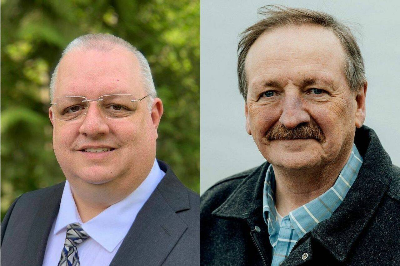 Bob Hagglund, left, and Dave Somers