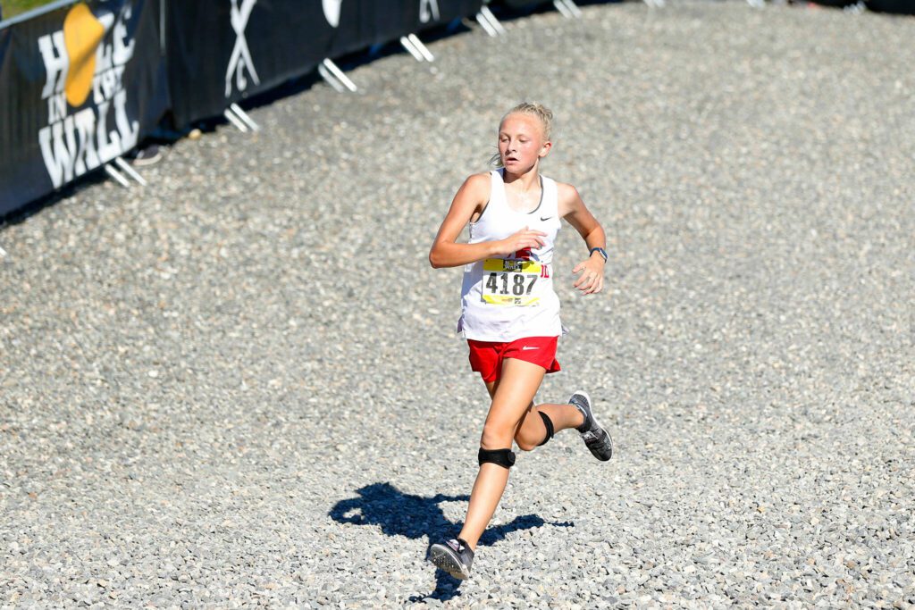Stanwood’s Mary Andelin (Ryan Berry / The Herald)

