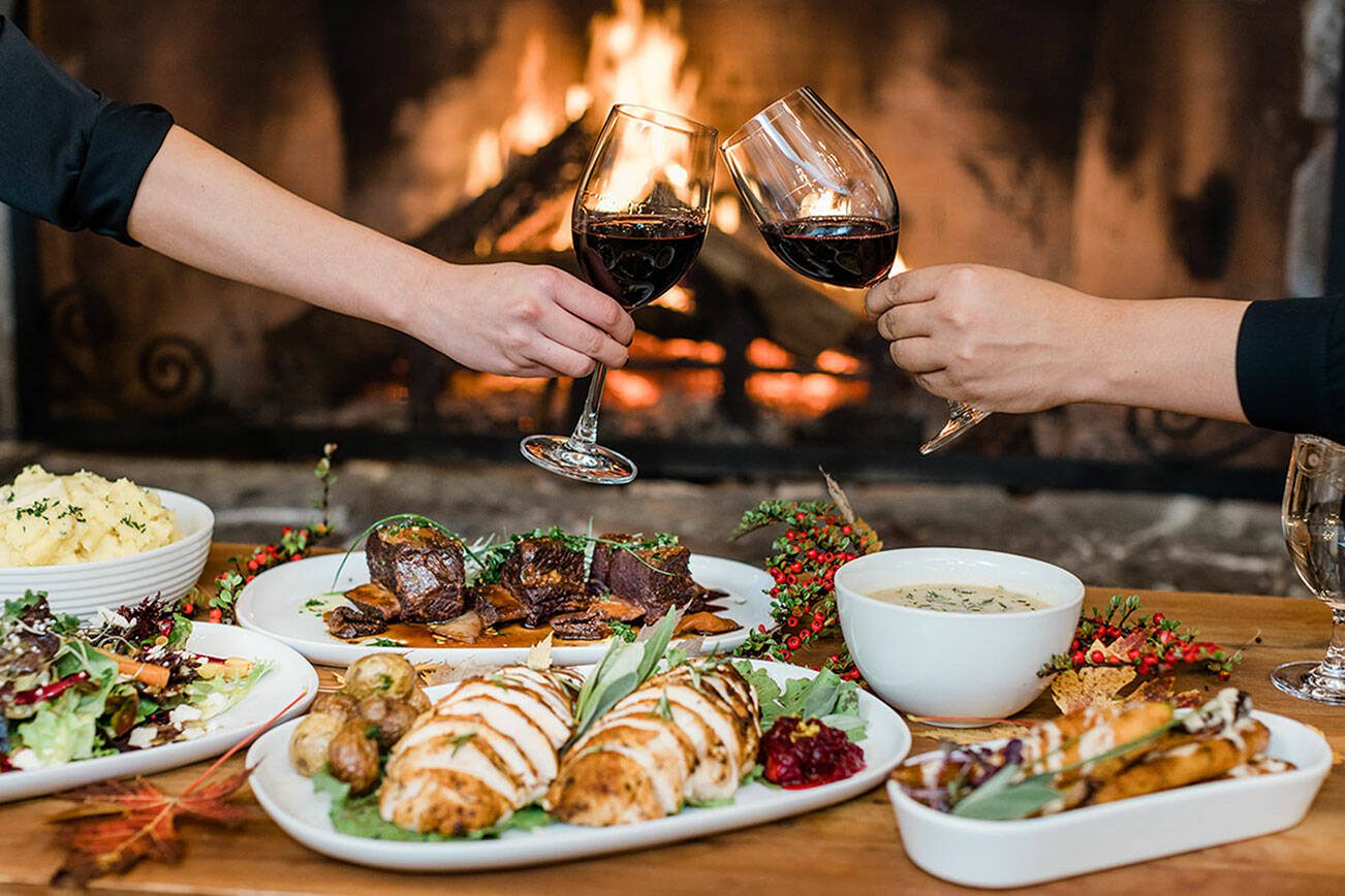 Della Terra, a Snohomish farm-to-table catering business, is offering a full Thanksgiving meal with hearty Pacific Northwest entrees, seasonal sides and a farmers market salad. (Joanna Monger Photography)