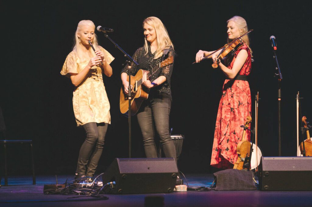 The new album “A Celtic Christmas” is the sisters’ 10th, featuring a selection of traditional carols rendered in the band’s signature, ethereal style. They’ll perform live Dec. 7 in Edmonds. (Knecht Creative)
