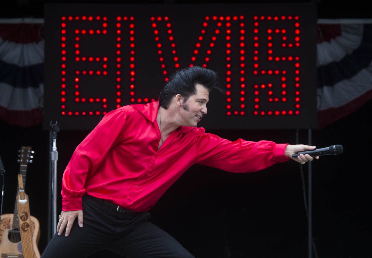 “An Elvis Christmas,” starring Presley impersonator Danny Vernon, is set for Dec. 10 in Marysville. (Herald file)