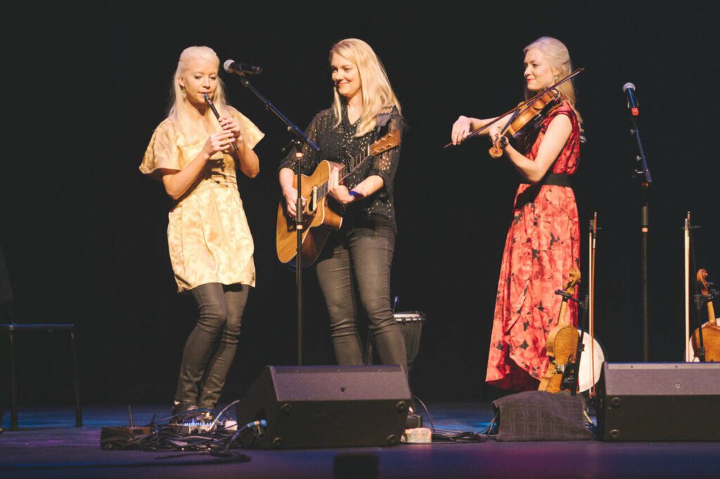 Greta, Willow and Solana Gothard’s annual holiday concert is Dec. 7 in Edmonds. (Knecht Creative)
