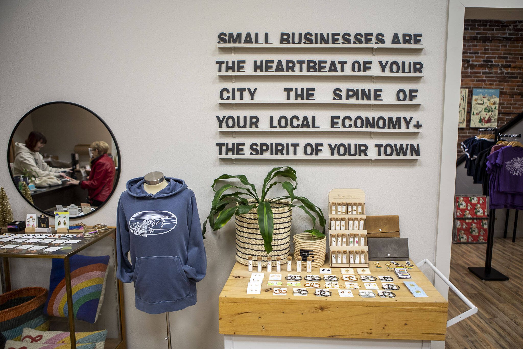 Inside elSage in Mount Vernon, Washington, on Thursday, Dec. 14, 2023. (Annie Barker / The Herald)