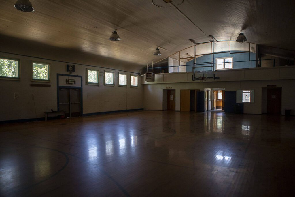 Inside Hawthorne Hall in Mukilteo on July 21, 2023. (Annie Barker / The Herald)
