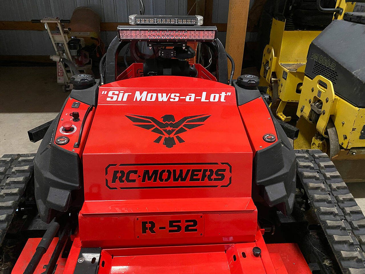 Mukilteo mower Sir Mows-A-Lot. (Submitted photo)