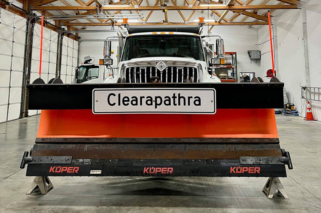 Lynnwood snow plow Clearapathra. (Submitted photo)