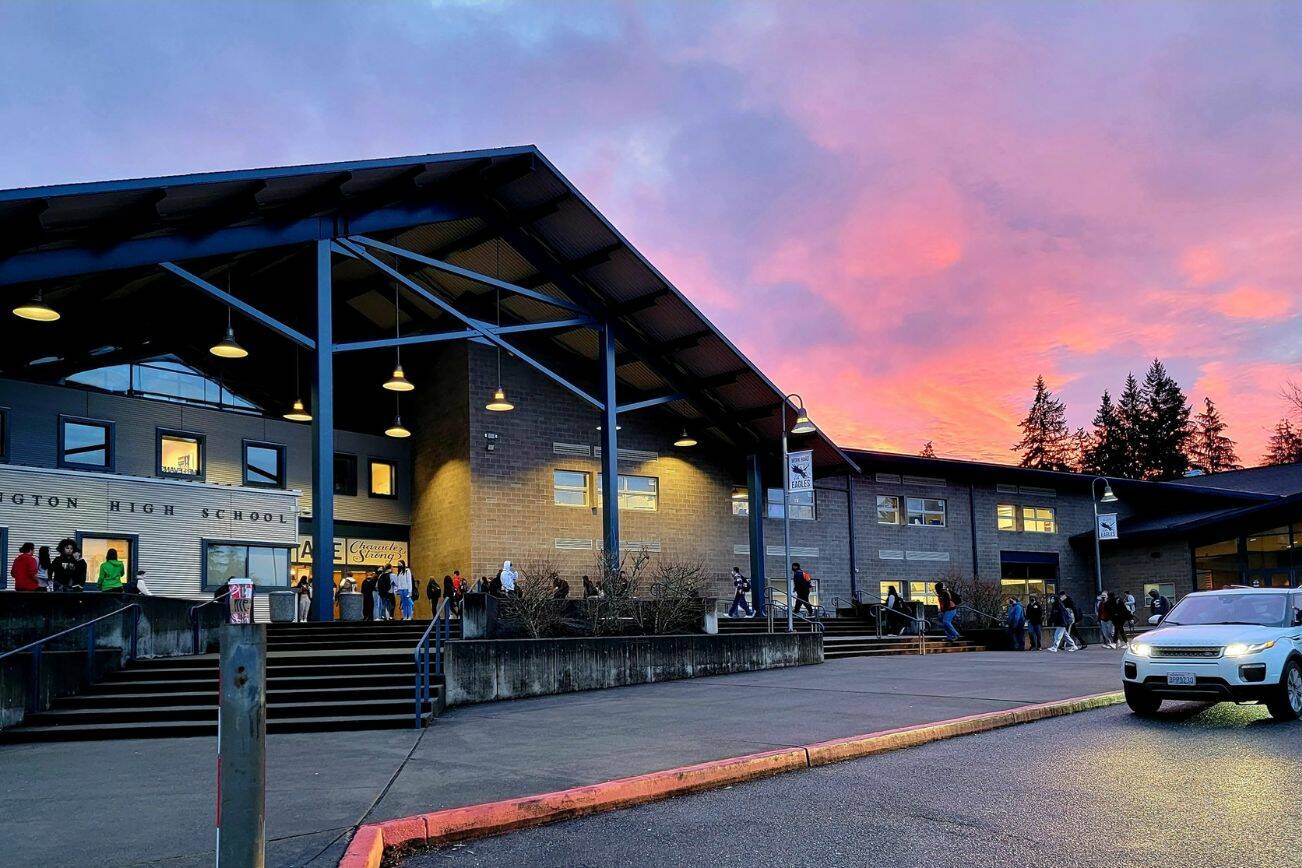 Exterior of Arlington high school (Arlington High School)