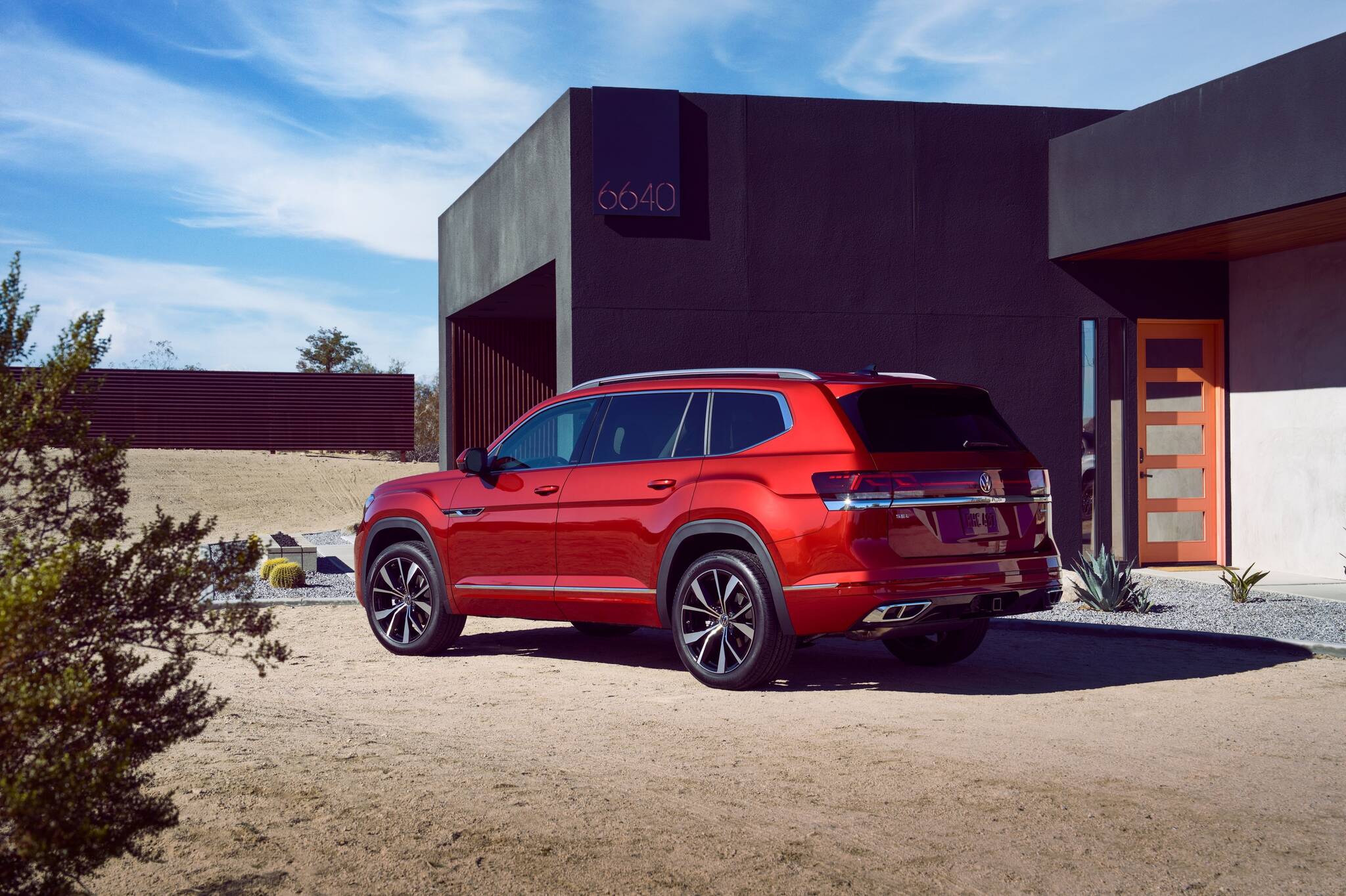 There’s seating for up to seven passengers inside the new 2024 Volkswagen Atlas. (Volkswagen)