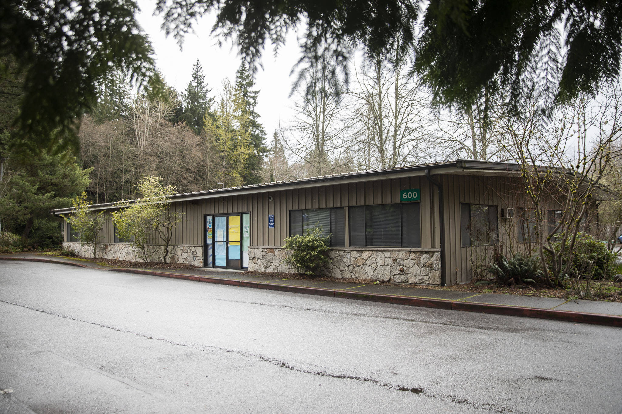 The Washington State University Snohomish County Extension building at McCollum Park is located in an area Snohomish County is considering for the location of the Farm and Food Center on Thursday, March 28, 2024 in Everett, Washington. (Olivia Vanni / The Herald)