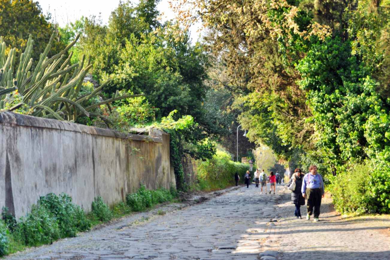 A stroll on Rome's ancient Appian Way is a kind of time travel. (Cameron Hewitt)