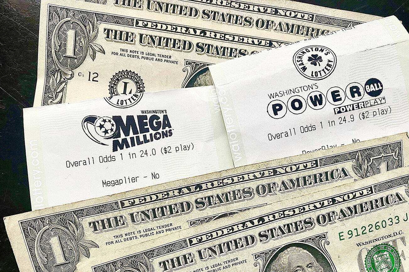 Powerball and Mega Millions tickets are $2 each. (Andrea Brown / The Herald)