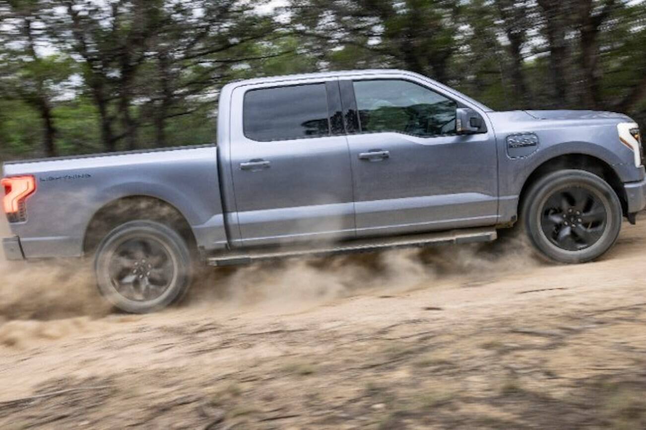 2023 Ford F-150 Lightning Platinum (Provided by Ford)