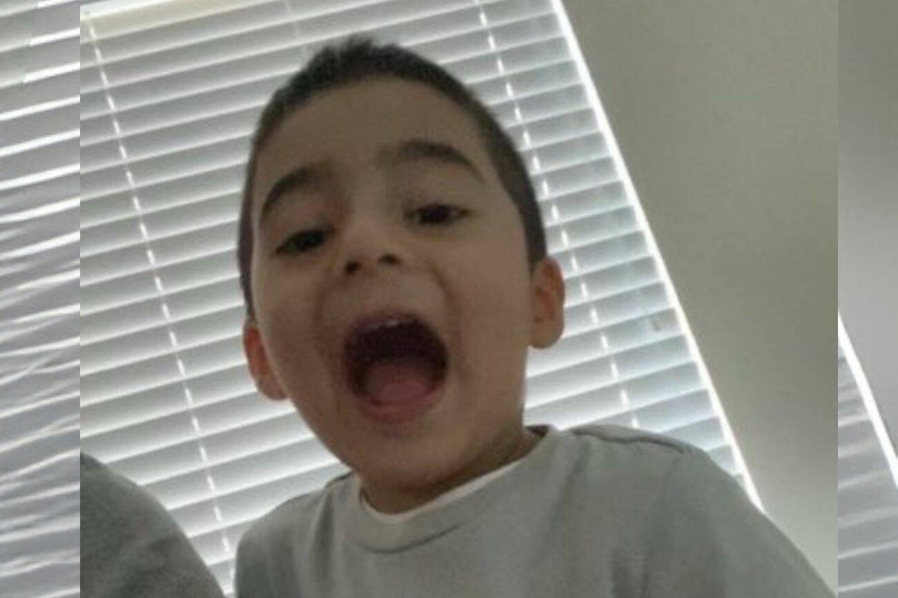 Ariel Garcia, 4, was last seen Wednesday morning in an apartment in the 4800 block of Vesper Dr. (Photo provided by Everett Police)