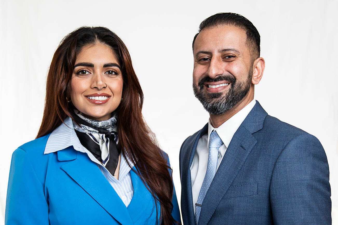 Dr. Baljinder Gill and Lavleen Samra-Gill are the recipients of a new Emerging Business award. Together they run Symmetria Integrative Medical. (Olivia Vanni / The Herald)